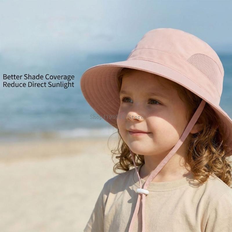 Outdoor Adventure For Toddlers - Toddler Summer Hat Wide Brimmed Design