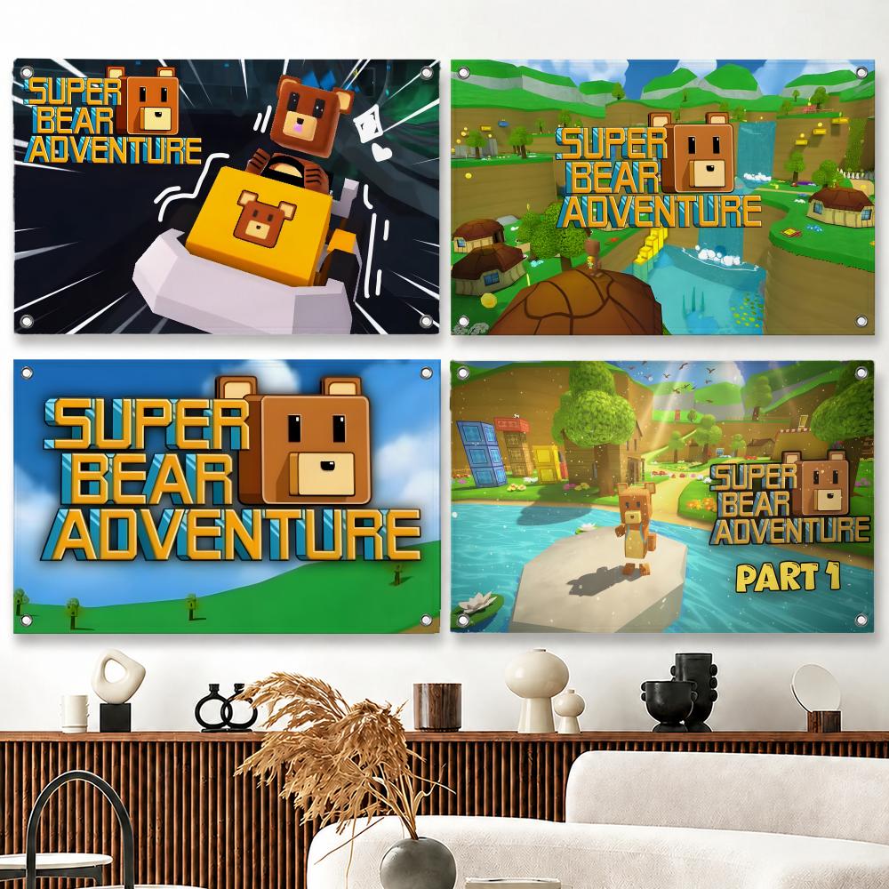 Outdoor Adventure Club - Game Super Bear Adventure Flags flag