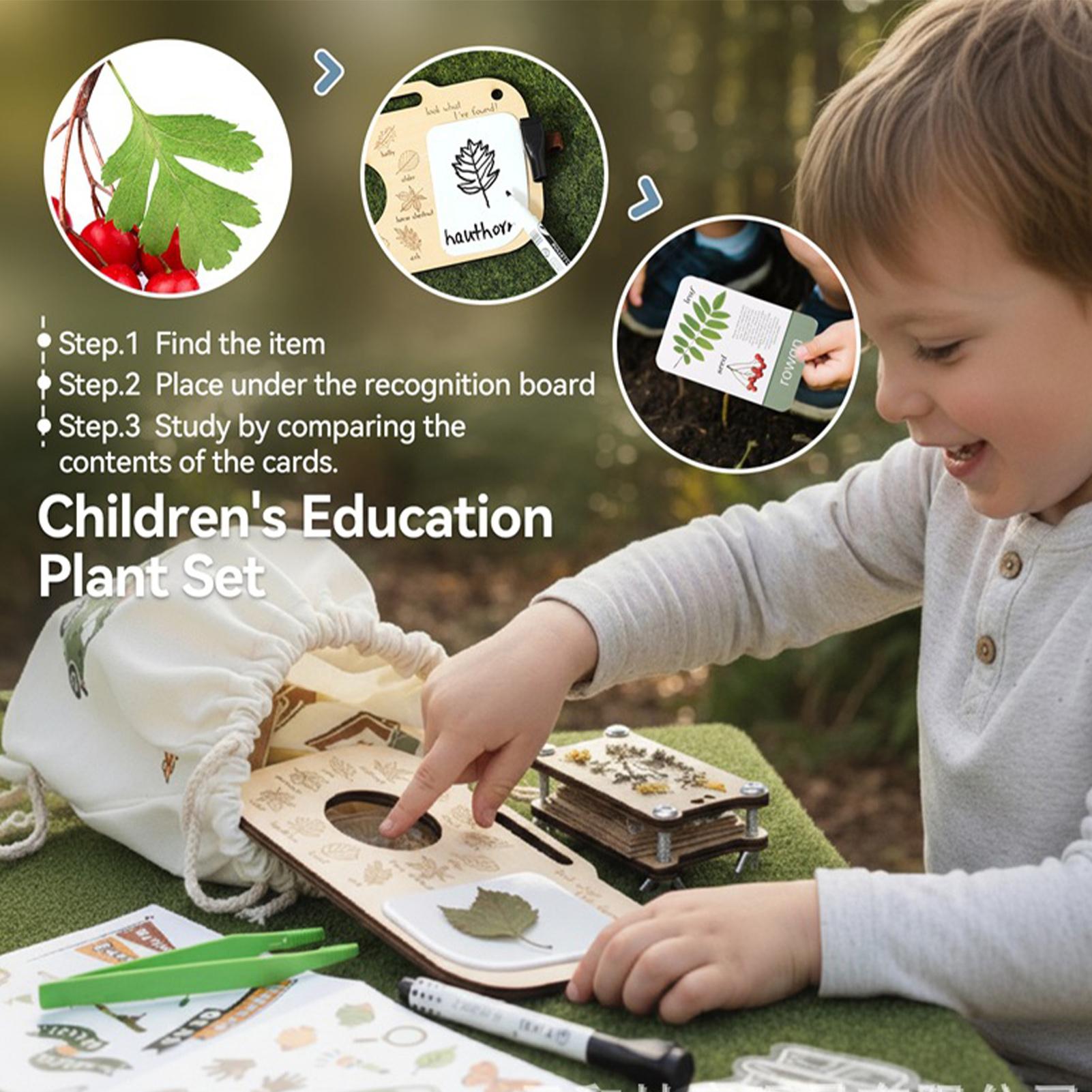 Outdoor Adventure Activities For Kids - Outdoor Exploration Toys Plant Observation Play