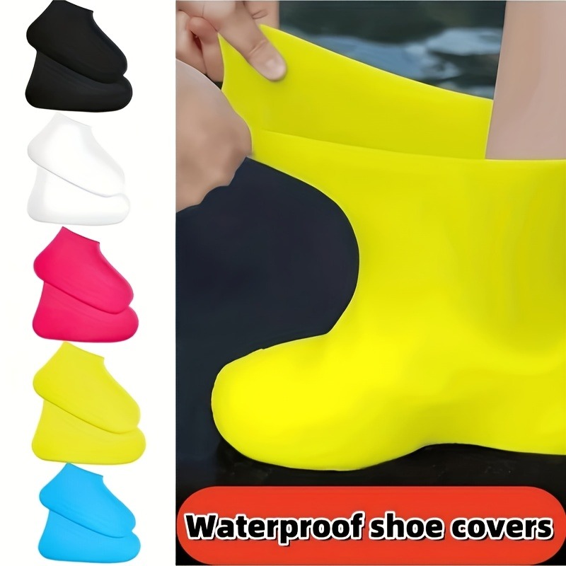 Outdoor Adventure Shoes - 2pcs All-Weather Anti-Slip Shoe Covers –