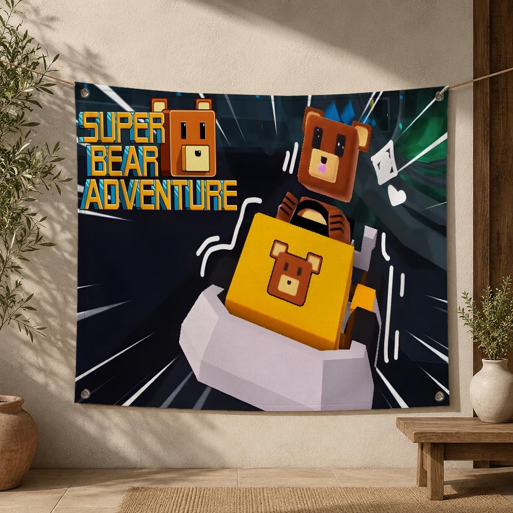Game Super Bear Adventure Flag - Outdoor Adventure Club 评论和价格