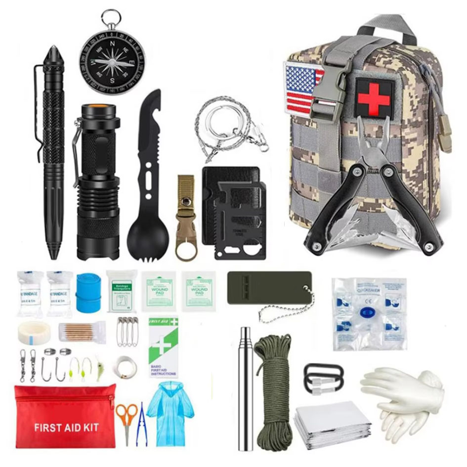 Survival First Aid Kit Surviva - Outdoor Adventure Kit 评论和价格
