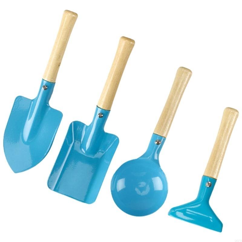 4Pieces Kids Shovel Set For Be - Outdoor Adventure Activities For Kids 评论和价格