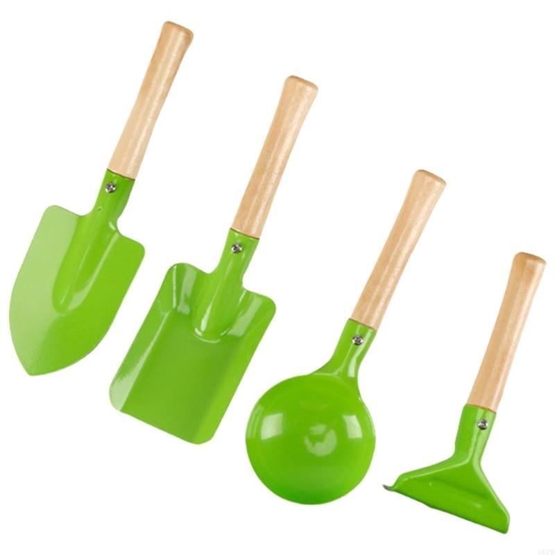 4Pieces Kids Shovel Set For Be - Outdoor Adventure Activities For Kids 评论和价格