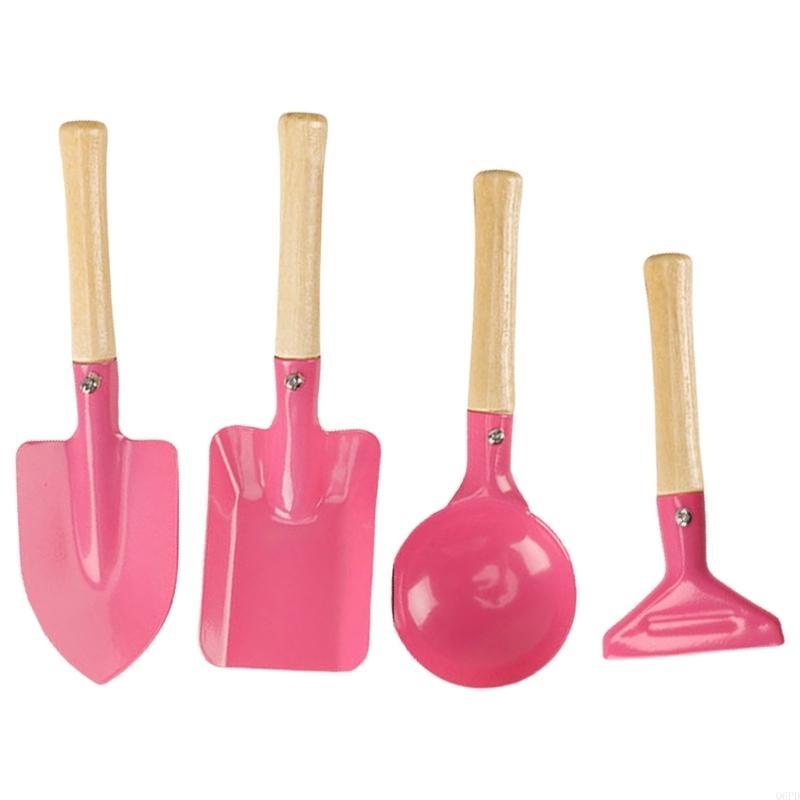 4Pieces Kids Shovel Set For Be - Outdoor Adventure Activities For Kids 评论和价格