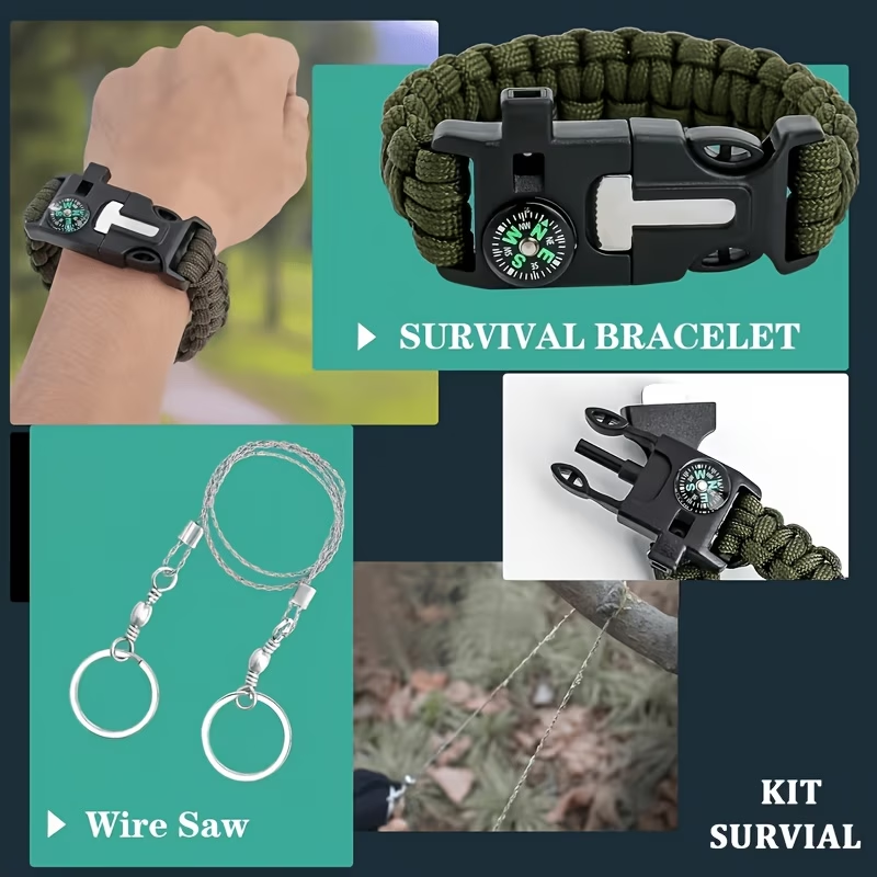 242 Survival Kit for Outdoor A - Outdoor Adventure Kit 评论和价格