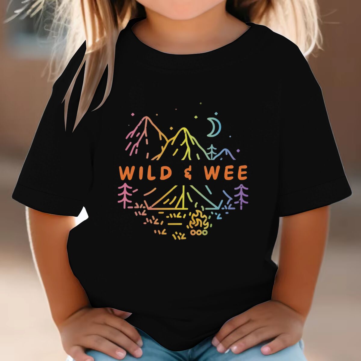 Outdoor Lover Gift Kids T-Shir - Outdoor Adventure For Toddlers 评论和价格