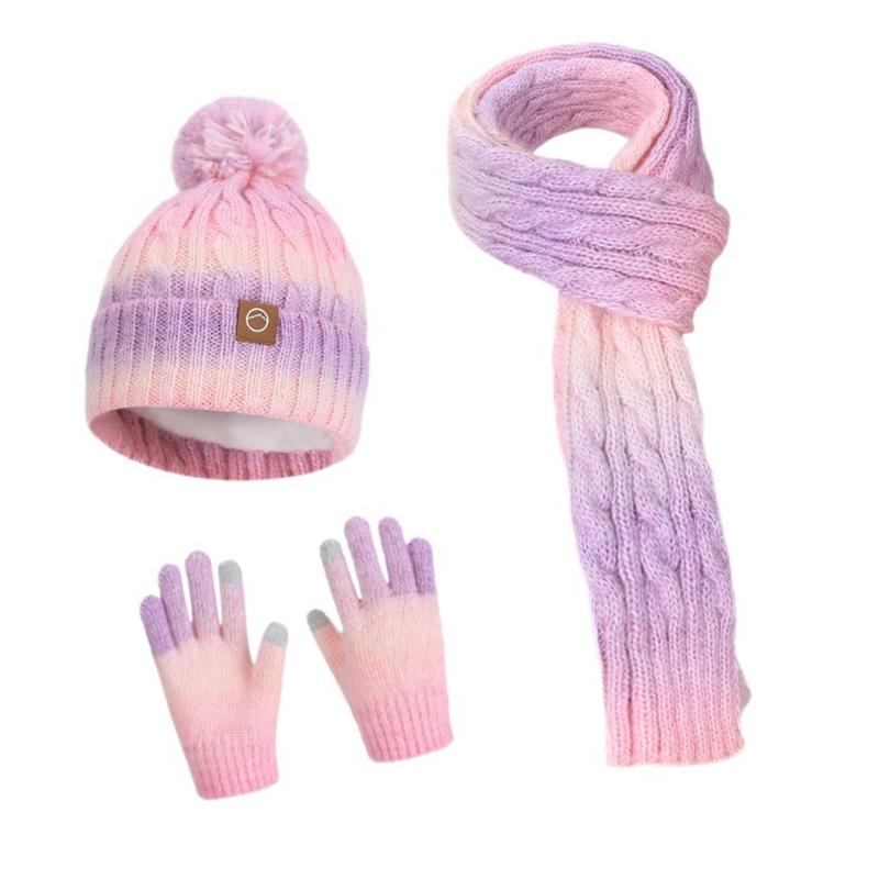 652F Toddler Hat Scarf Gloves  - Outdoor Adventure For Toddlers 评论和价格