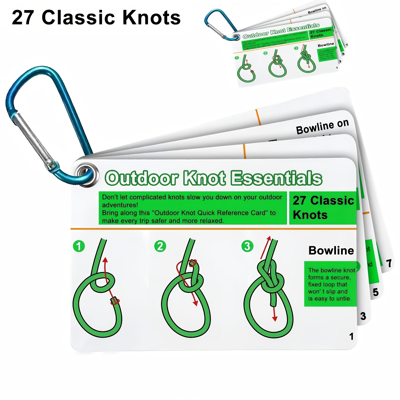 Outdoor Knots Pocket Guide Wat - Outdoor Adventure Backpack 评论和价格