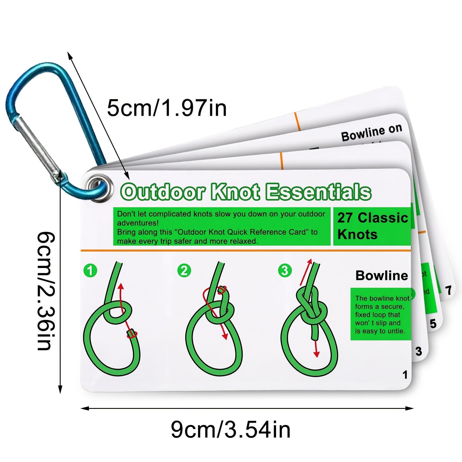 Outdoor Knots Pocket Guide Wat - Outdoor Adventure Backpack 评论和价格