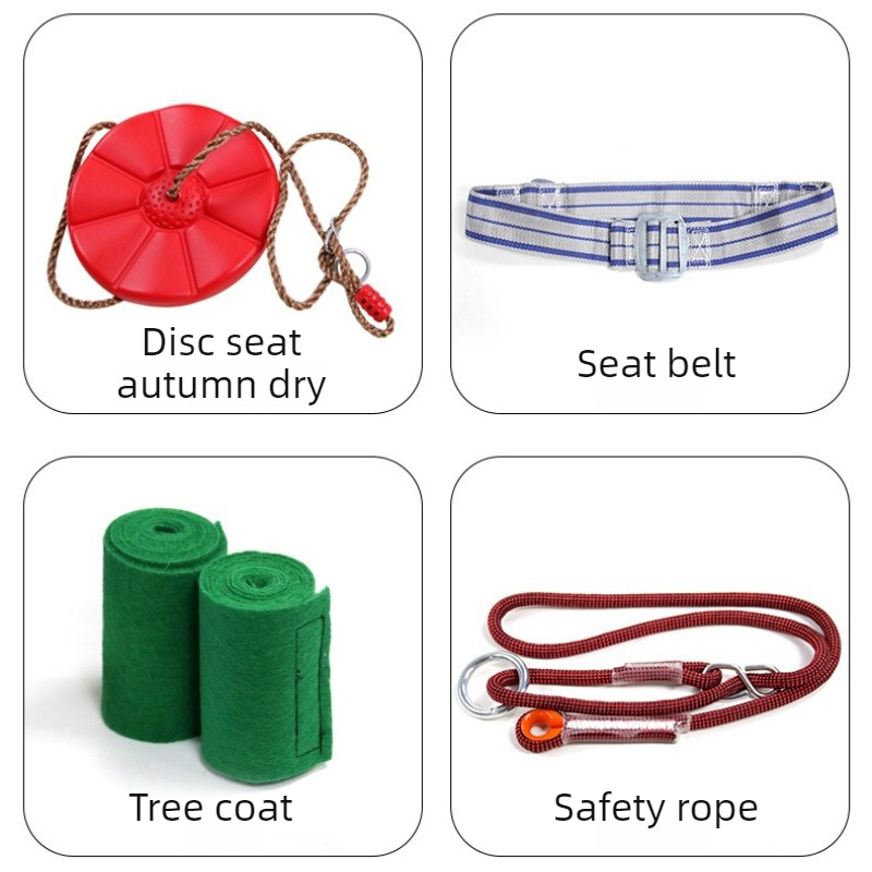 Kids Zipline Kit with Disc Swi - Outdoor Adventure Ziplines & Waterfall 评论和价格