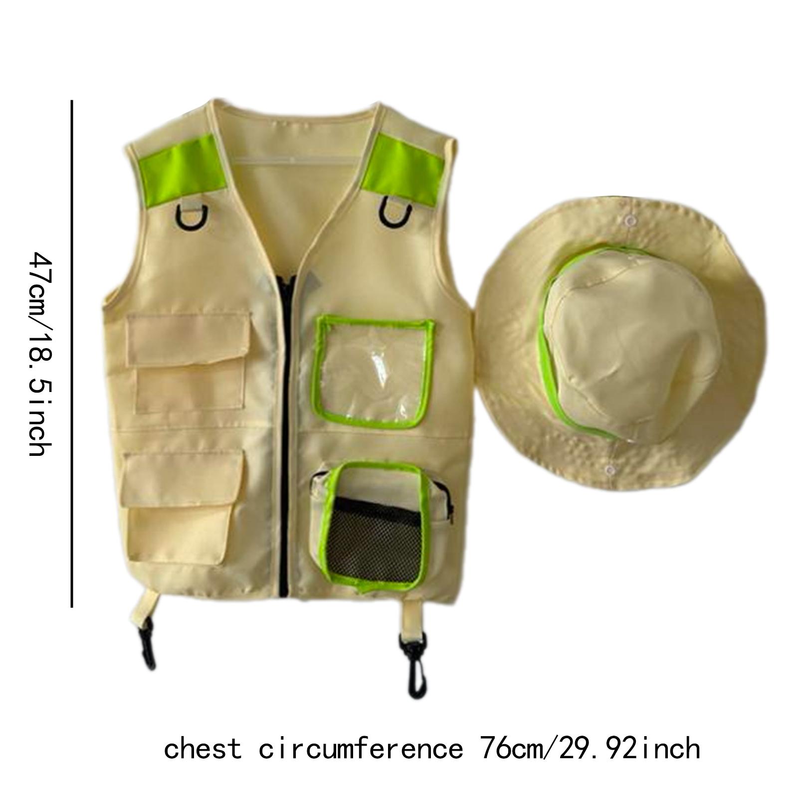 Kids Explorer Vest Hat Kids Ou - Outdoor Adventure For Toddlers 评论和价格