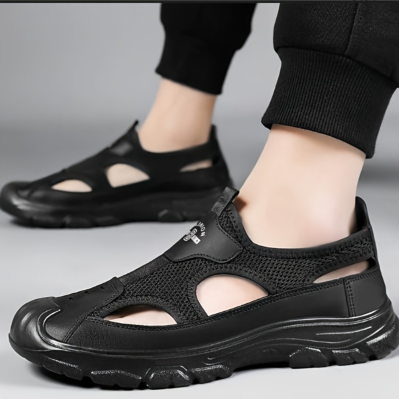 Men Closed Toe Hiking Sandals  - Outdoor Adventure Shoes 评论和价格