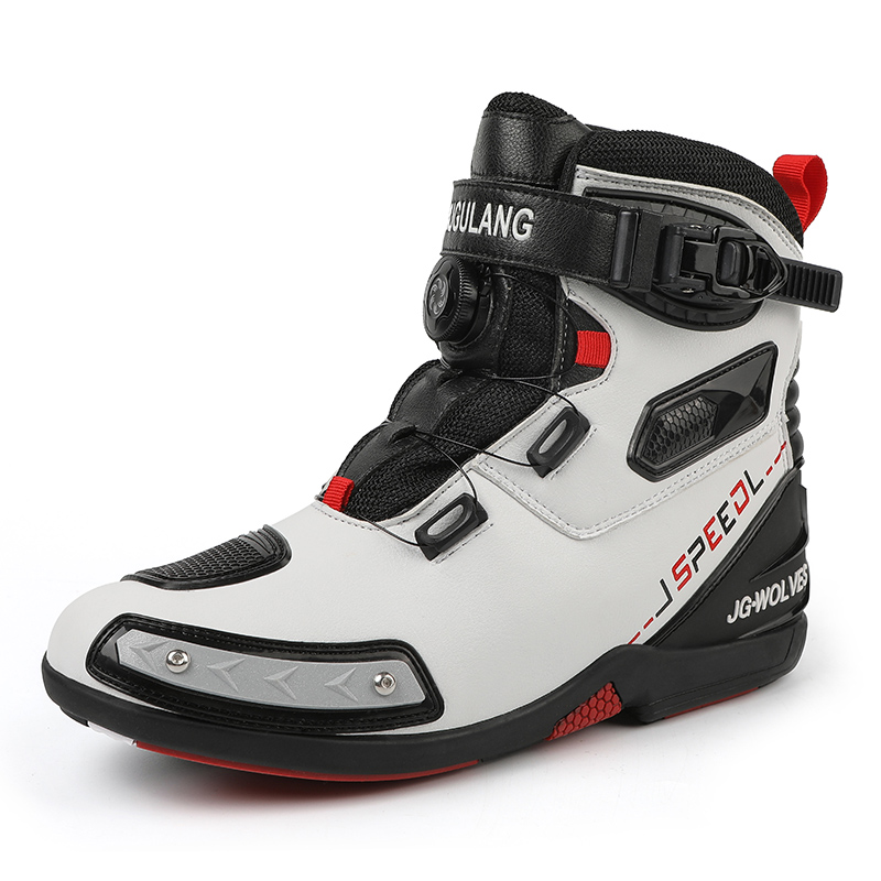 New Motorcycle Boots Men Women - Outdoor Adventure Shoes 评论和价格