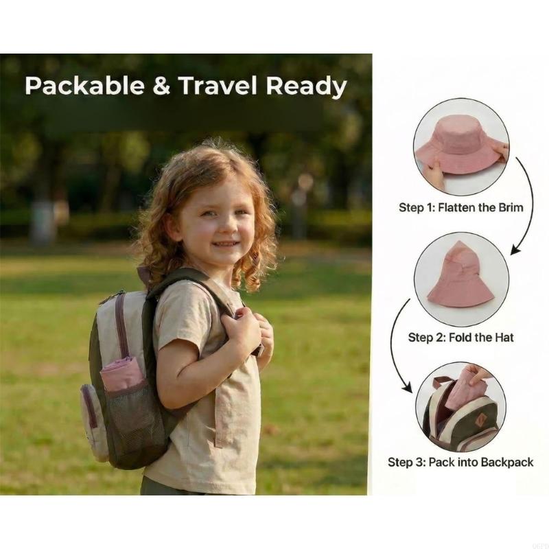   Toddler Summer Hat Wide Brim - Outdoor Adventure For Toddlers 评论和价格