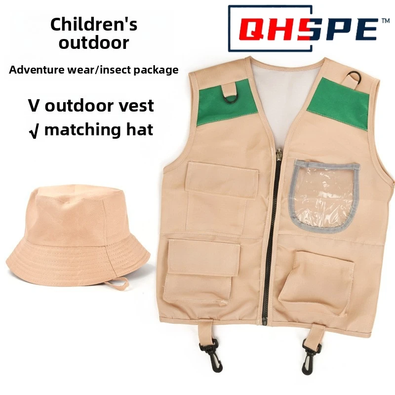 Kids Explorer Vest and Hat Cos - Outdoor Adventure Activities For Kids 评论和价格