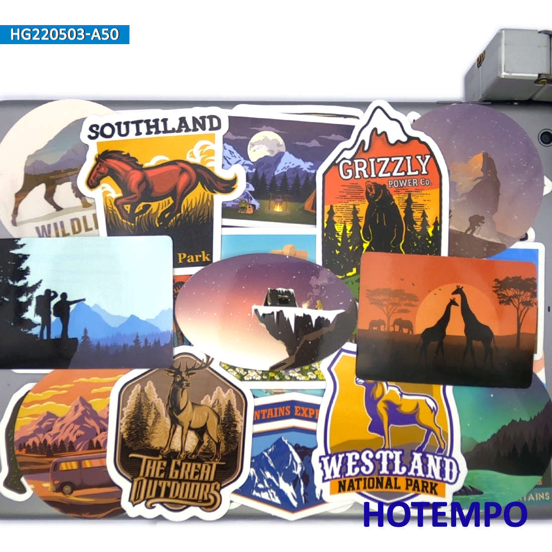 World Travel Stickers Set, Cli - Outdoor Adventure World 评论和价格